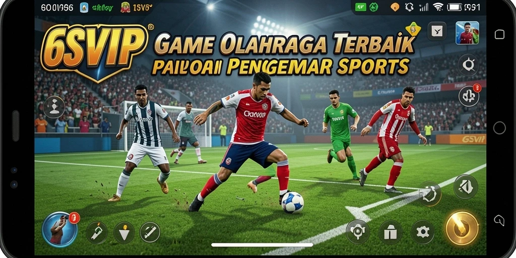 Screenshot utama 6SVIP menampilkan gameplay olahraga yang seru.