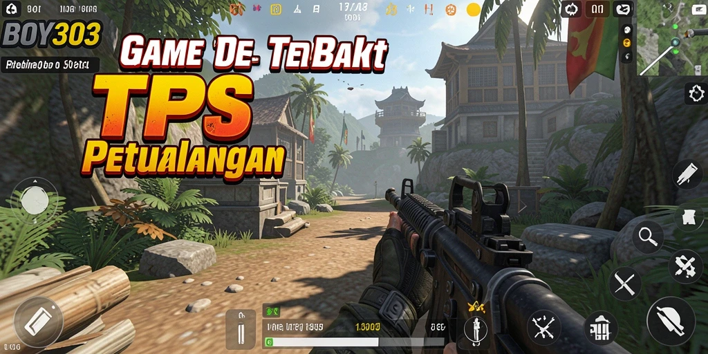 Tangkapan layar BOY303 menampilkan aksi gameplay TPS yang mendebarkan.