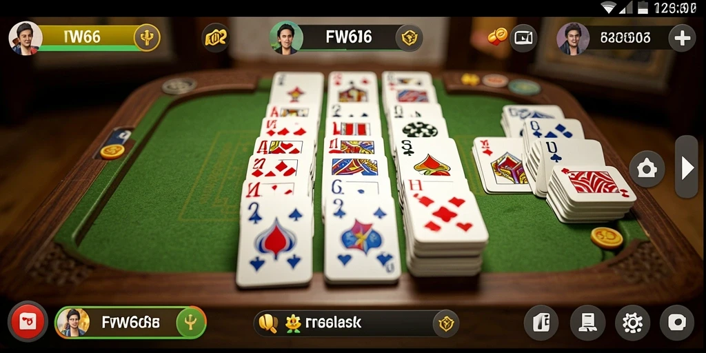Tangkapan layar gameplay Gaple yang menarik dan seru.