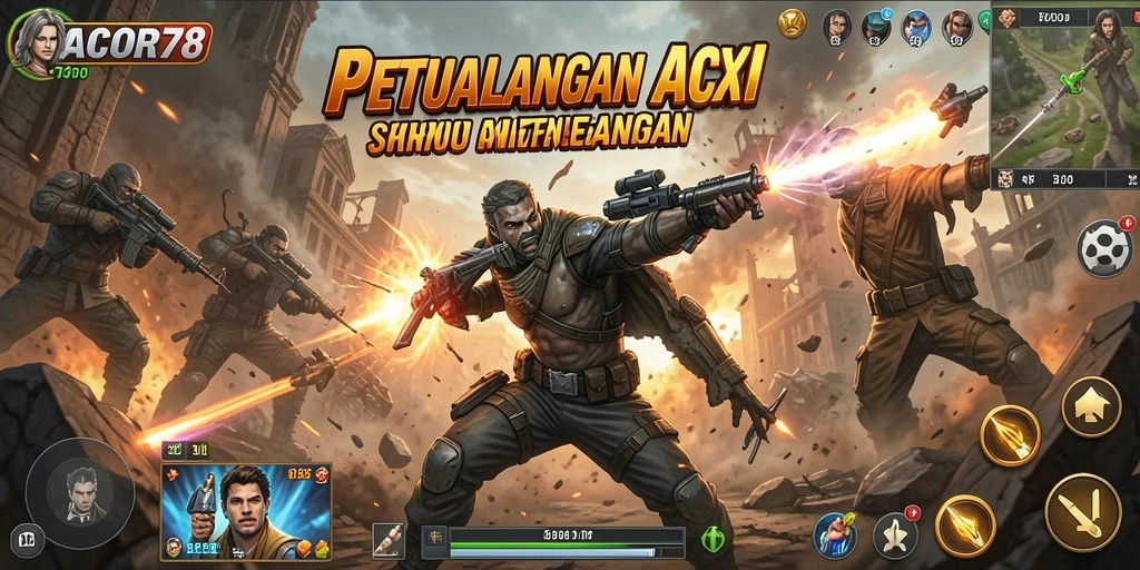 Tampilan gameplay GACOR78 yang seru dan menegangkan.