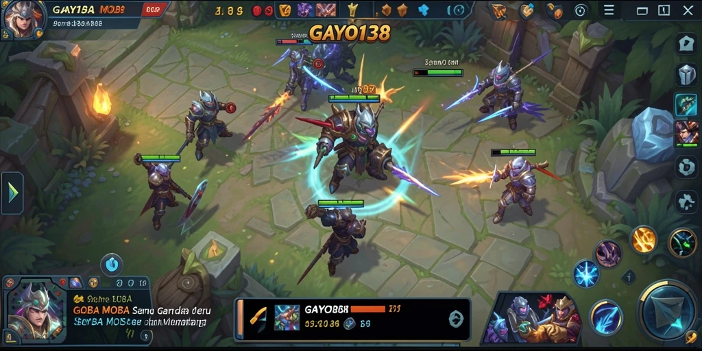 Gameplay seru dan mendebarkan GAYO138 di layar.
