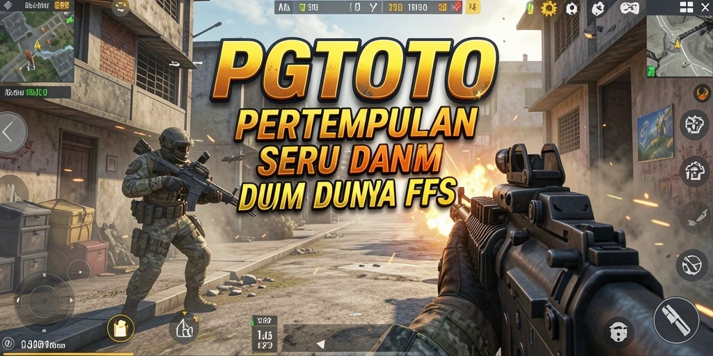 Tampilan permainan PGTOTO yang menegangkan dalam mode FPS.