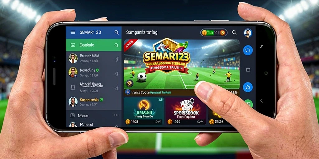 Tampilan menarik dari gameplay aplikasi Sportsbook SEMAR123.